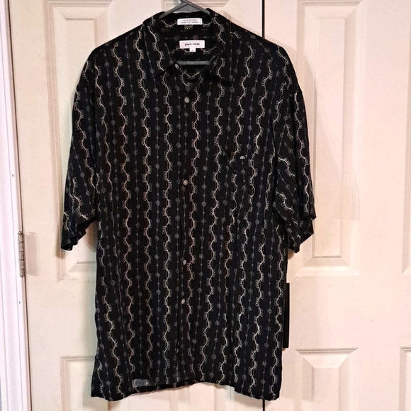 Pierre Cardin Other - Pierre Cardin Black and White Patterned Shirt